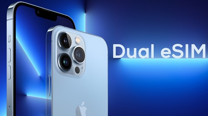 iPhone 13 series hỗ trợ Dual eSIM
