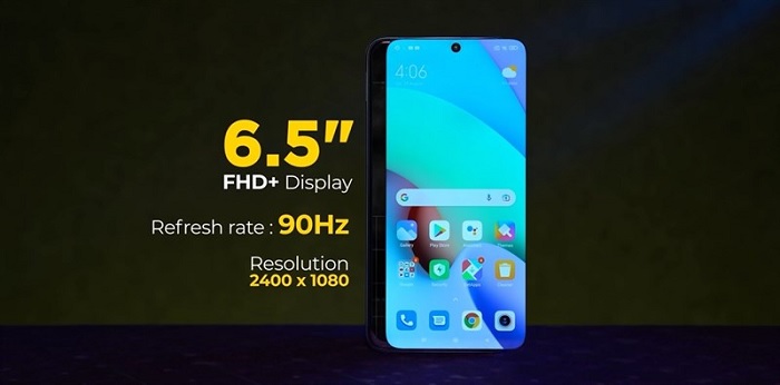Thông số màn hình của Redmi 10 Prime