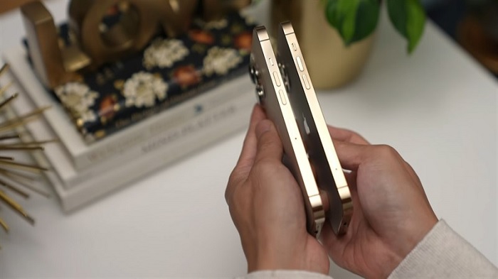 iPhone 13 Pro và iPhone 12 Pro vuông vức giống nhau