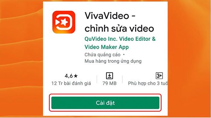 Cài đặt Vivavideo