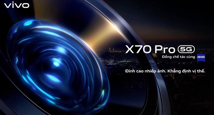 Vivo và ZEISS phối hợp chế tác camera Vivo X70 Pro