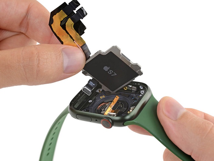 Apple Watch Series 7 vẫn sử dụng chip cũ nhưng giảm đi số cổng tích hợp
