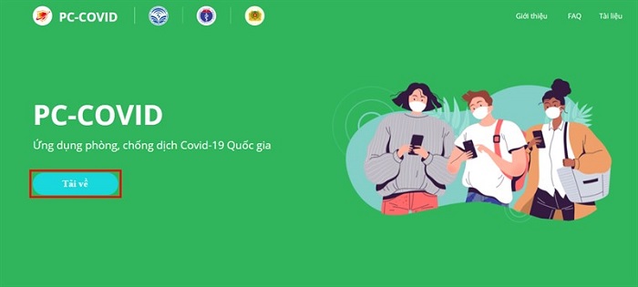 Tải ứng dụng về máy để thực hiện khai báo di chuyển