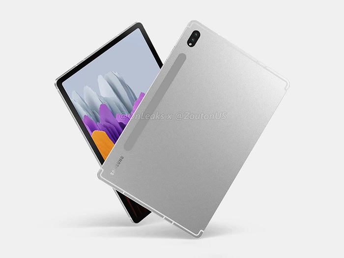 Ảnh render Galaxy Tab S8