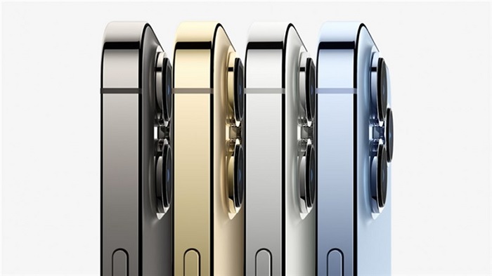 iPhone 13 Pro Max với 4 tùy chọn màu sắc