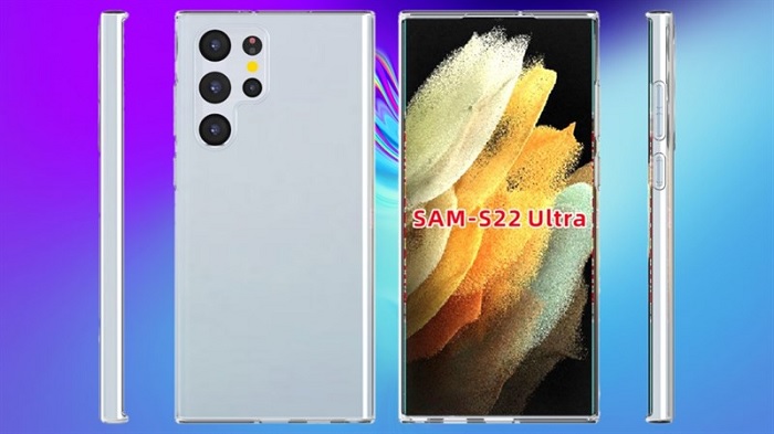 Thiết kế của Galaxy S22 Ultra được hé lộ qua ốp lưng