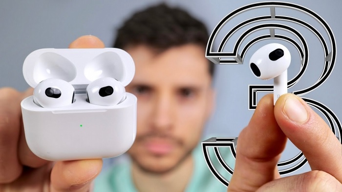 AirPods 3 có kiểu dáng ngắn và gọn hơn