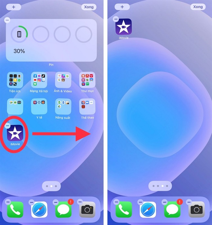 Ẩn ứng dụng trên iPhone với iOS 15 bằng cách chuyển ứng dụng sang tab màn hình mới