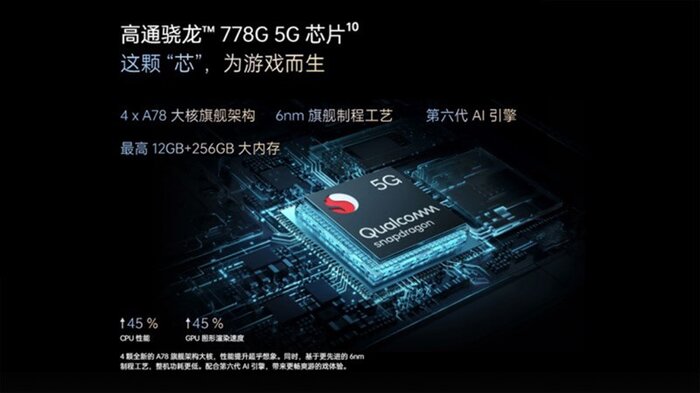 OPPO Reno7 5G được trang bị con chip Snapdragon 778G
