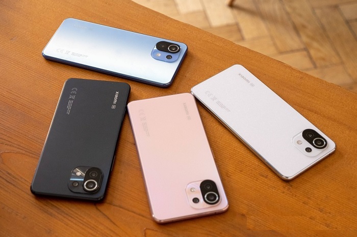 Các tùy chọn màu sắc của Xiaomi 11 Lite 5G NE