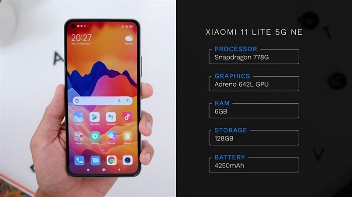 Trên tay Xiaomi 11 Lite 5G NE