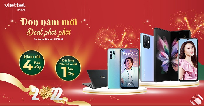 Đón năm mới deal phơi phới - Rinh hàng công nghệ giảm tới 4 triệu đồng
