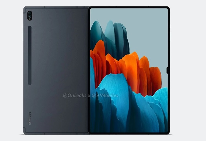 Ảnh render rò rỉ Tab S8 Ultra