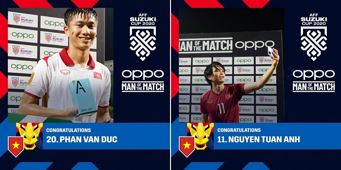Giải thưởng “Man of the Match” vinh danh những cầu thủ tài năng tại Đông Nam Á