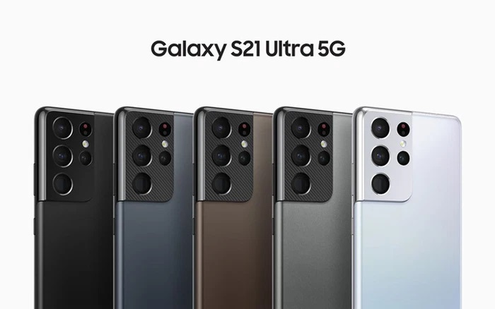 Các tùy chọn màu sắc Galaxy S21 Ultra