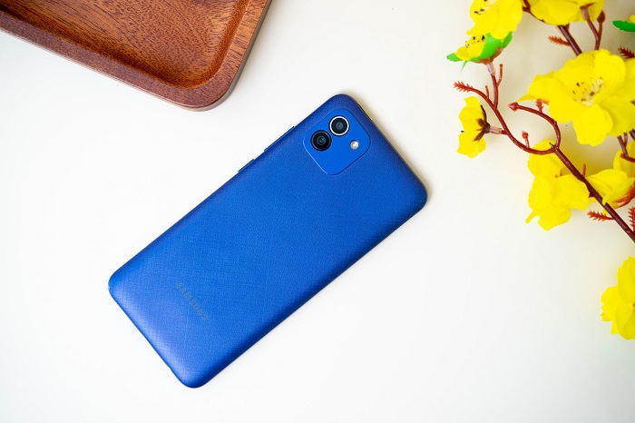 Mặt lưng của Galaxy A03