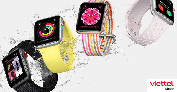 Khả năng chống nước của Apple Watch Series