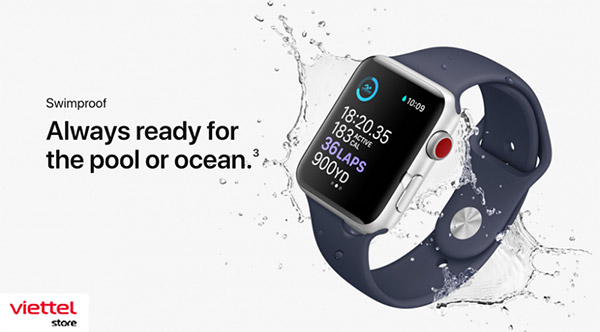 Apple Watch Series 6 chống nước cực tốt