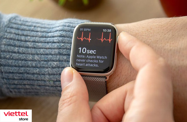 Tính năng đo nhịp tim trên đồng hồ Apple Watch