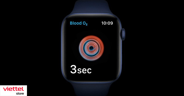 Đo nồng độ Oxy trong máu trên Apple Watch Series 6
