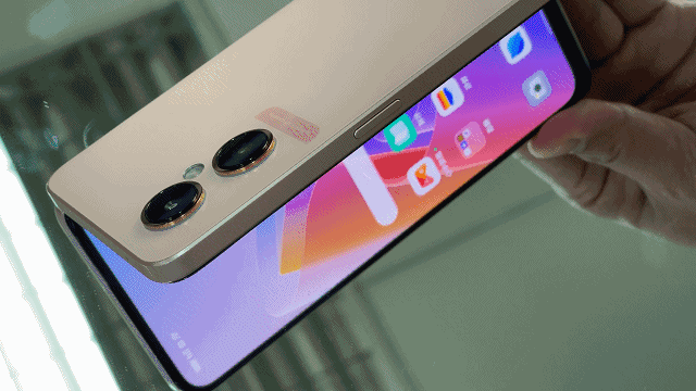 Cận cảnh cụm camera sau trên OPPO A06 5G