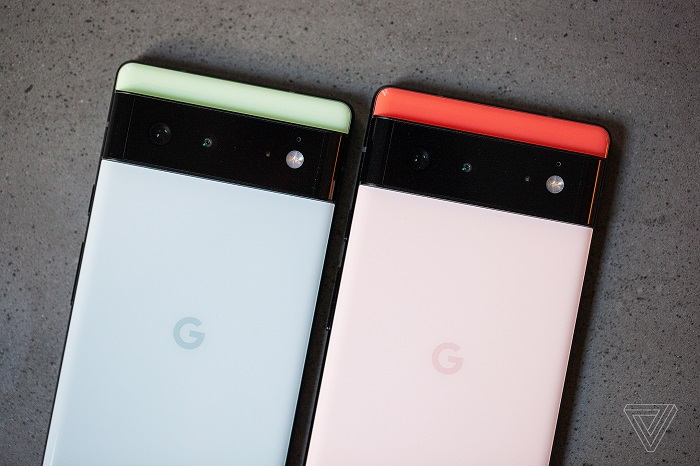 Camera sau trên Google Pixel 6
