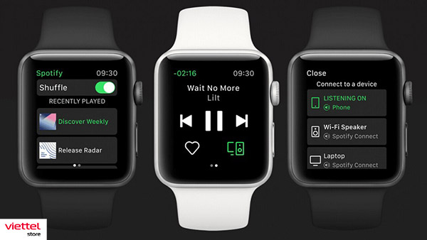 Nghe nhạc - giải trí trên Apple Watch