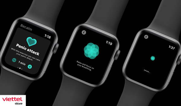 Ứng dụng thở – tính năng hữu ích trên Apple Watch