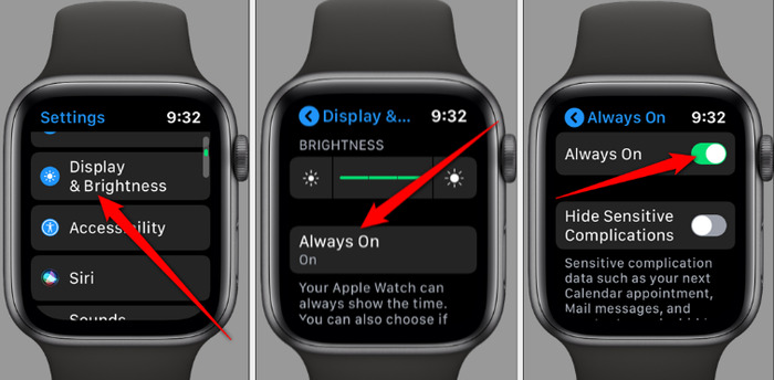 Theo hướng dẫn dễ dàng tắt chế độ luôn bật của Apple Watch