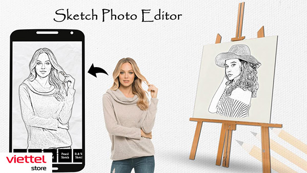 App vẽ Chibi bên trên Smartphone Sketch Master