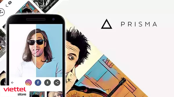 Phần mượt vẽ chibi bên trên điện thoại cảm ứng - Prisma