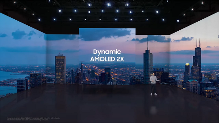 Công nghệ màn hình Dynamic AMOLED 2X cực xịn sò