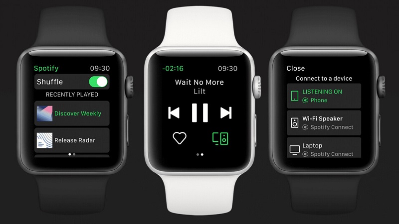 Tính năng nghe nhạc trên Apple Watch 