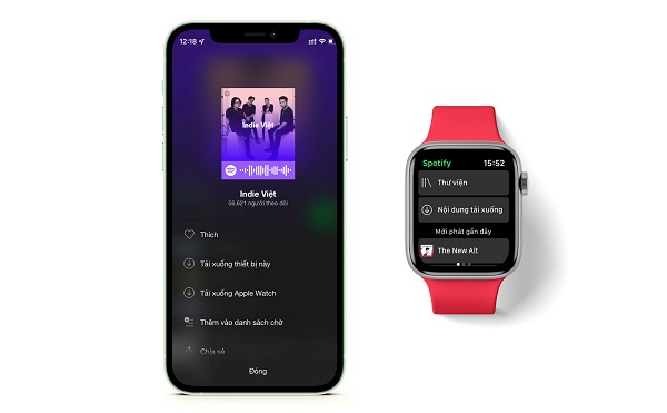 Đồng bộ nhạc vào Apple Watch từ điện thoại iPhone