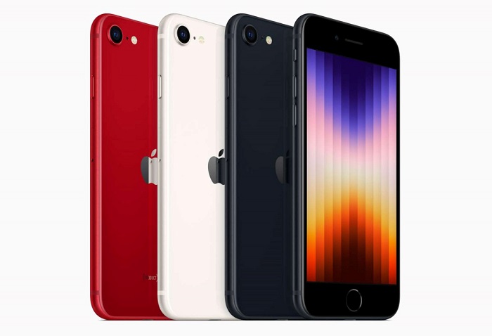 Các tùy chọn màu sắc của iPhone SE 2022