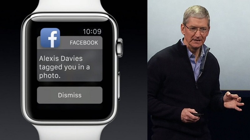 Lướt Facebook trên Apple Watch có được không?