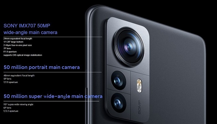 Thông số camera Xiaomi 12 Pro