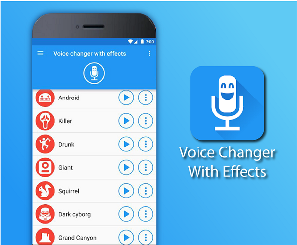 Voice Changer mit Effekten