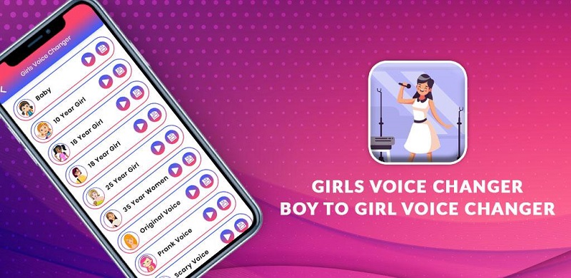 Girls Voice Changer cho Android và iOS