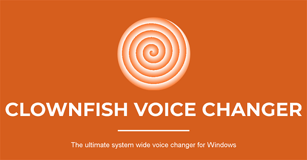 Phần mềm Clownfish Voice Changer