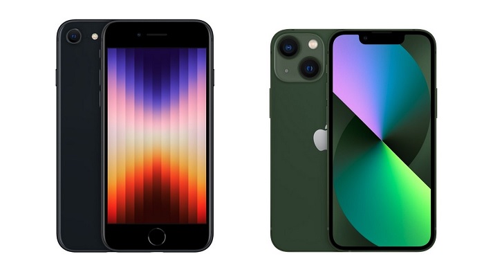 So sánh iPhone SE 2022 và iPhone 13 mini