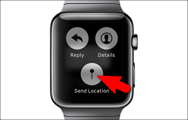 Chia sẻ vị trí hiện tại trên Apple Watch