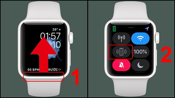 Tìm iPhone bằng apple watch