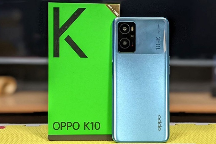 OPPO K10 được trang bị pin 5.000 mAh