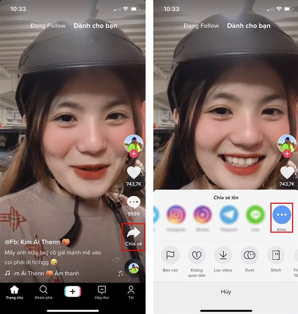 Cách tải video TikTok Trung Quốc trên iPhone và Android