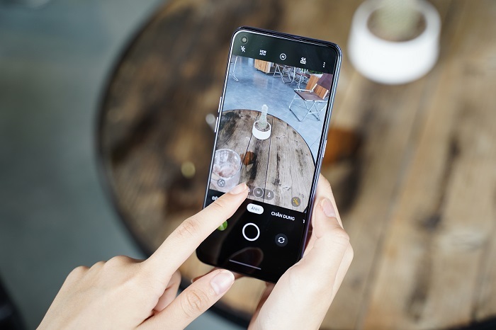 Giao diện camera điện thoại OPPO