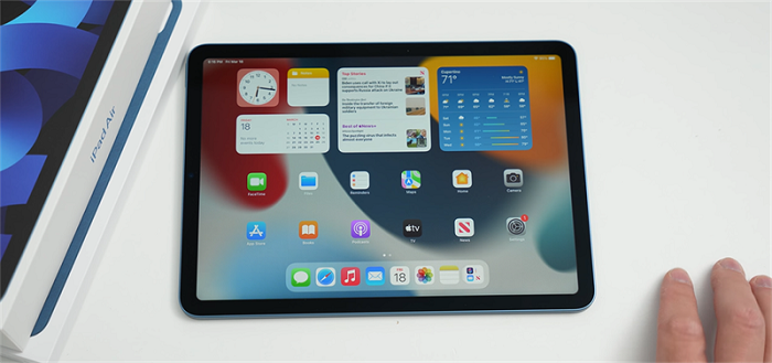 Màn hình của iPad Air 5 2022 có thông số tương tự như phiên bản năm 2021