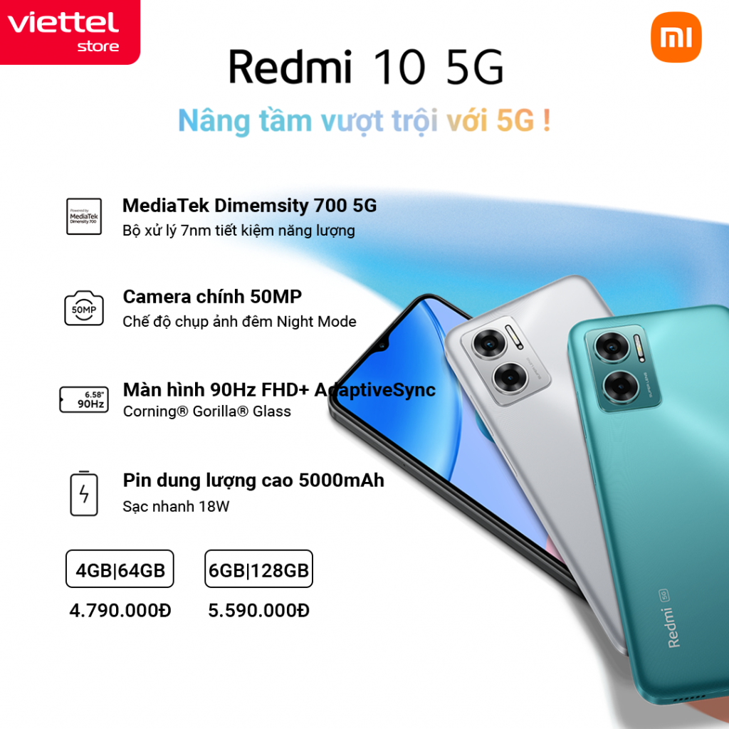 Thông số Redmi 10 5G