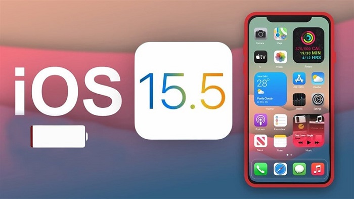 iOS 15.5 với ngốn pin không?