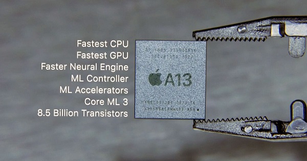 iPhone 11 được trang bị chip A13 Bionic